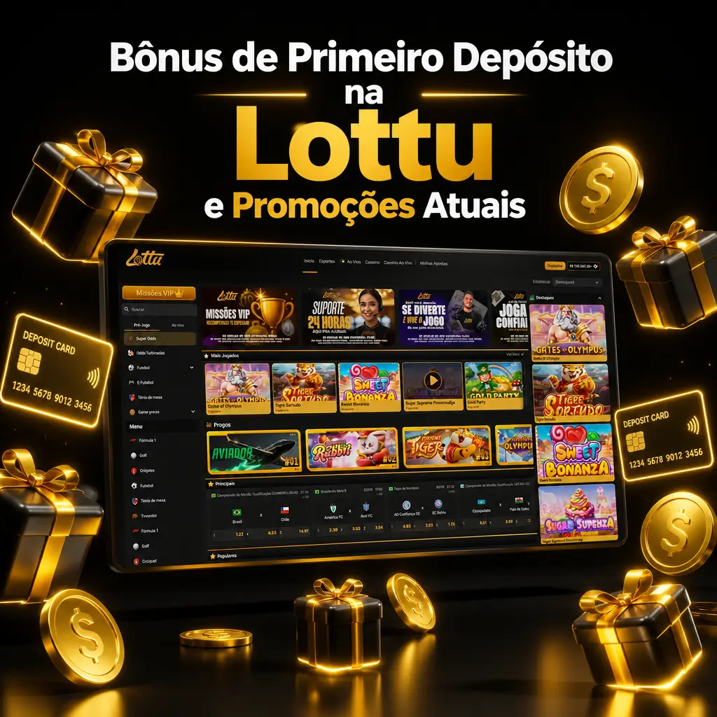 Lottu não oferece bônus de primeiro depósito em 2026; confira promoções ativas como cashback e boost de odds