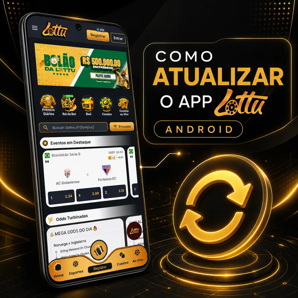 Passo a passo para atualizar o app Lottu no Android, baixando e instalando o APK mais recente com segurança.