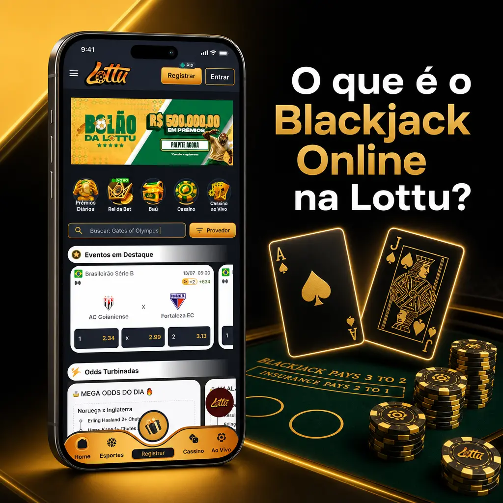 Blackjack online na Lottu: mesas RNG e ao vivo em HD, apostas a partir de BRL 1 e estratégia básica para vencer a banca.